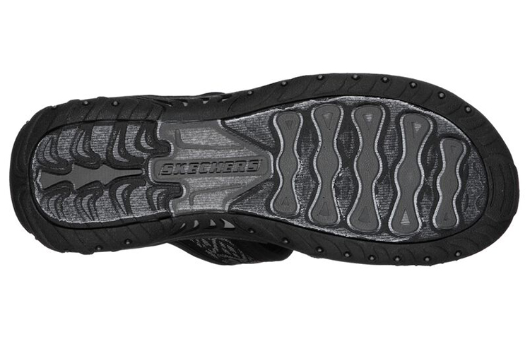Purchase Skechers Reggae-Nature 舒適耐磨運動拖鞋 女款 黑