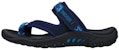 (W) Skechers Reggae-Perfect 'Comfort Blue' Biru Keselesaan 40798-NVY