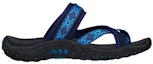 Order (W) Skechers Reggae-Perfect 'Comfort Blue' Biru Keselesaan 40798-NVY