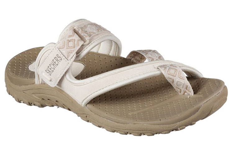 Lookbook (W) Skechers Reggae-Perfect 'Kenyamanan Putih' 40798-NAT