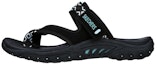Buy (W) Skechers Reggae-Perfect Hitam 'Selipar Sukan Tahan Lasak & Selesa' 40798-BLK