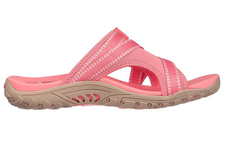 Order Skechers Reggae-Perfect 舒適耐磨運動拖鞋 女款 粉