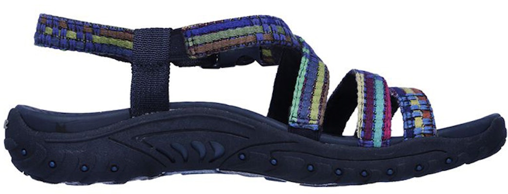 (W) (女性用) Skechers レゲエ-ソウミー 'ブルーマルチカラー' 41113-NVMT 41113-NVMT Order (W) (女性用) Skechers レゲエ-ソウミー 'ブルーマルチカラー' 41113-NVMT 41113-NVMT