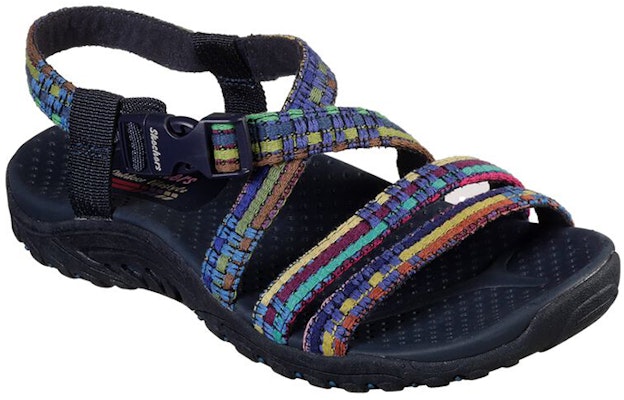 (W) (女性用) Skechers レゲエ-ソウミー 'ブルーマルチカラー' 41113-NVMT 41113-NVMT Lookbook (W) (女性用) Skechers レゲエ-ソウミー 'ブルーマルチカラー' 41113-NVMT 41113-NVMT
