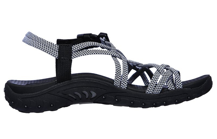 Order (W) Skechers Reggae - Irie Mon ''Schwarz Weiß'' 163013-BKW
