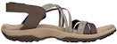 (W) Skechers Reggae 'Keselesaan Coklat' 163112-CHOC