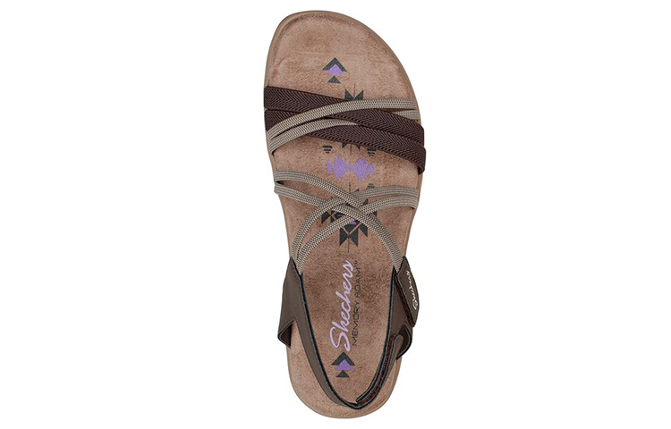 Shop (Women) Skechers Reggae 'Comfort Brown' 163112-CHOC