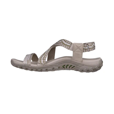 (W) Skechers Reggae 'Grey Brown'