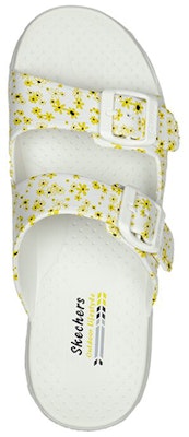(W) Skechers Reggae 'Putih Kuning' 111174-WHT Lookbook (W) Skechers Reggae 'Putih Kuning' 111174-WHT