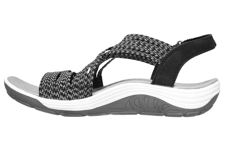 (Women) Skechers Reggae Cup-Oh 'Black' 163052-BLK