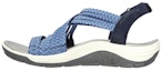 Buy (W) Skechers Reggae Cup-Oh 'Biru' 163052-NVY