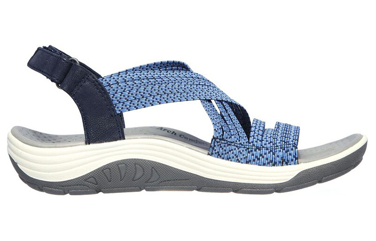 Order (Women) Skechers Reggae Cup-Oh 'Blue' 163052-NVY