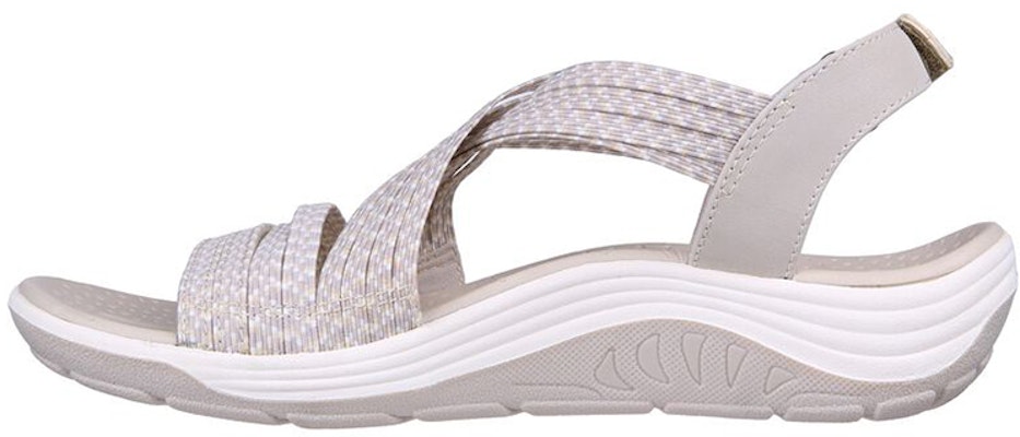 (Women) Skechers Reggae Cup 'Grey White' 163052-NAT Buy (Women) Skechers Reggae Cup 'Grey White' 163052-NAT