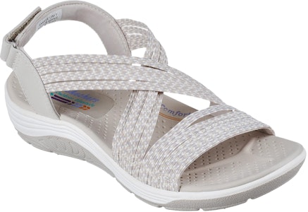 (W) (女性用) スケッチャーズ レゲエカップ 'グレー ホワイト' 163052-NAT 163052-NAT Lookbook (W) (女性用) スケッチャーズ レゲエカップ 'グレー ホワイト' 163052-NAT 163052-NAT