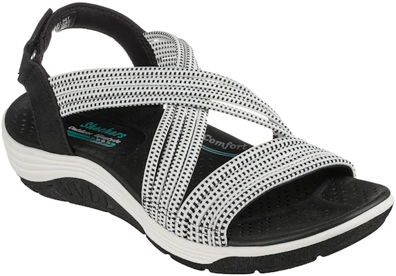 (Women) Skechers Reggae Cup 'Independence White Black' 163122-WBK Lookbook (Women) Skechers Reggae Cup 'Independence White Black' 163122-WBK