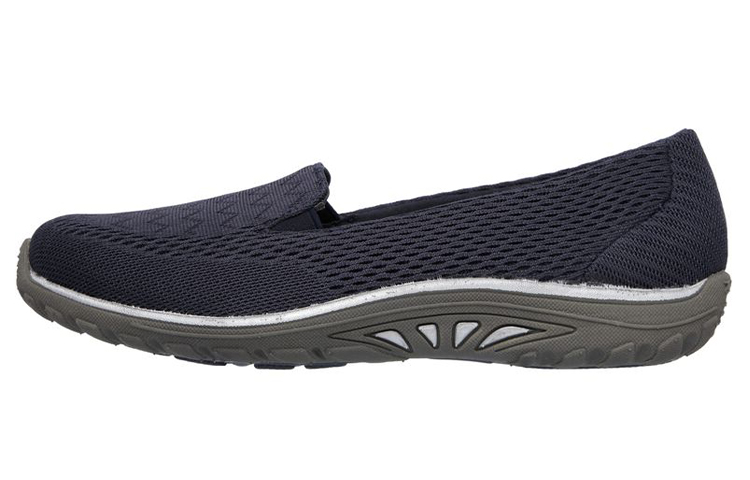 (Women) Skechers Reggae Fest - Willows Loafers Blue 49244-NVY