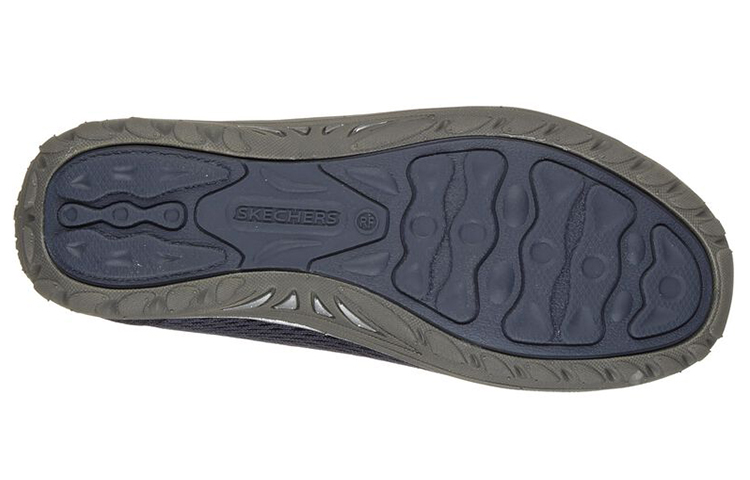 Shop (W) Skechers Reggae Fest - Willows Slipper Blau Damen/Herren 49244-NVY