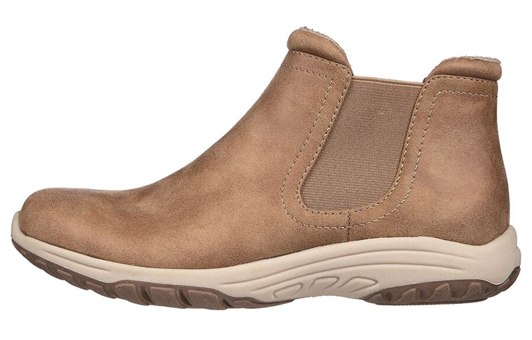 (Women) Skechers Reggae Fest 2.0 'New Yorker Light Brown Chelsea Boot' 158388-MUSH