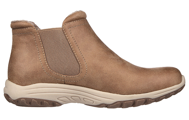 Order (Women) Skechers Reggae Fest 2.0 'New Yorker Light Brown Chelsea Boot' 158388-MUSH