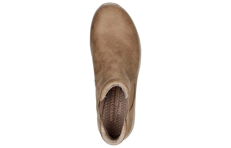 Lookbook (Women) Skechers Reggae Fest 2.0 'New Yorker Light Brown Chelsea Boot' 158388-MUSH