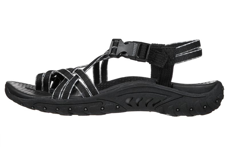 (Women) Skechers Reggae Fun 'Black' 163294-BKGY