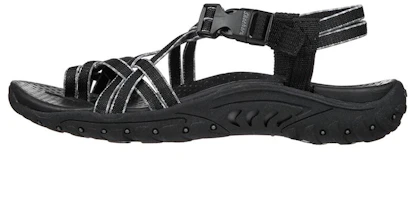 (Women) Skechers Reggae Fun 'Black' 163294-BKGY (Women) Skechers Reggae Fun 'Black' 163294-BKGY