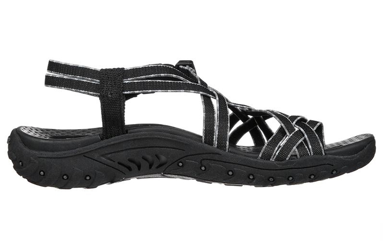 Order (W) (女性用) スケッチャーズ レゲエ ファン 'ブラック' 163294-BKGY 163294-BKGY