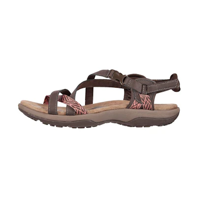 (W) Skechers Reggae Slim-Staycation 'Chocolate'