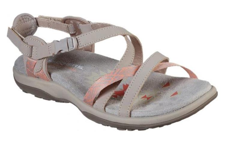 Lookbook (W) Skechers Reggae Slim-Staycation 'Kelabu Coklat' 163081-TPE