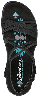 (Women) Skechers Reggae Slim-Takes Two 'Black' 163112-BBK Shop (Women) Skechers Reggae Slim-Takes Two 'Black' 163112-BBK