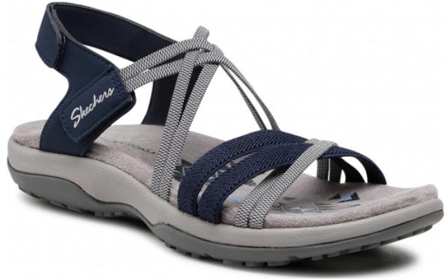 (W) Skechers Reggae Slim-Takes Two 'Azul Marino' 163112-NVY Lookbook (W) Skechers Reggae Slim-Takes Two 'Azul Marino' 163112-NVY