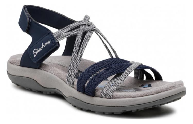 Lookbook (Women) Skechers Reggae Slim-Takes Two 'Navy Blue' 163112-NVY