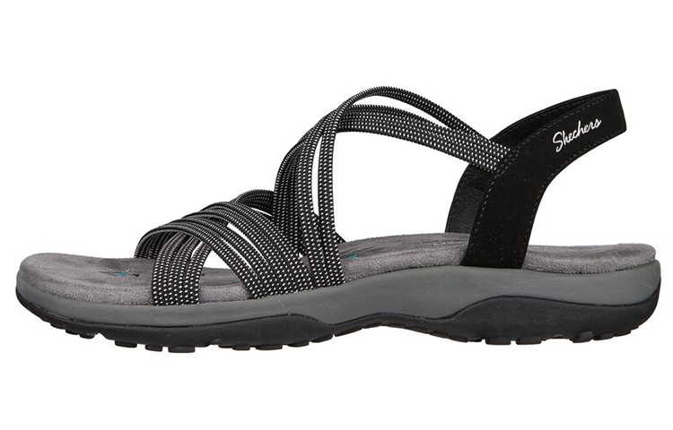 Buy (W) スケッチャーズ レゲエ スリム - アップ！ (Sukecchaazu Regē Surimu - Appu!) 163117-BLK