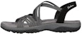 (W) Skechers Reggae Slim-Turn It Up Wanita Kasut Sandal 163117-BLK