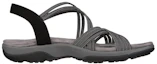 Order (W) Skechers Reggae Slim-Turn It Up Sepatu Wanita 163117-BLK