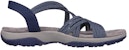 (W) Skechers Reggae Slim-Turn It Up 'Biru Navy' 163117-NVY