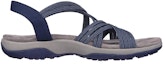 Order (W) Skechers Reggae Slim-Turn It Up 'Biru Navy' 163117-NVY