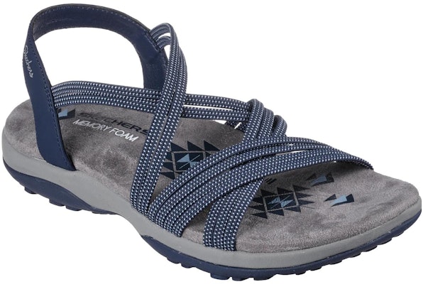 (Women) Skechers Reggae Slim-Turn It Up 'Navy Blue' 163117-NVY Lookbook (Women) Skechers Reggae Slim-Turn It Up 'Navy Blue' 163117-NVY
