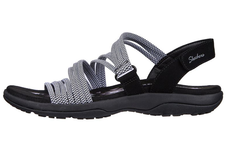 (Women) Skechers Reggae Slim 163181-BKW