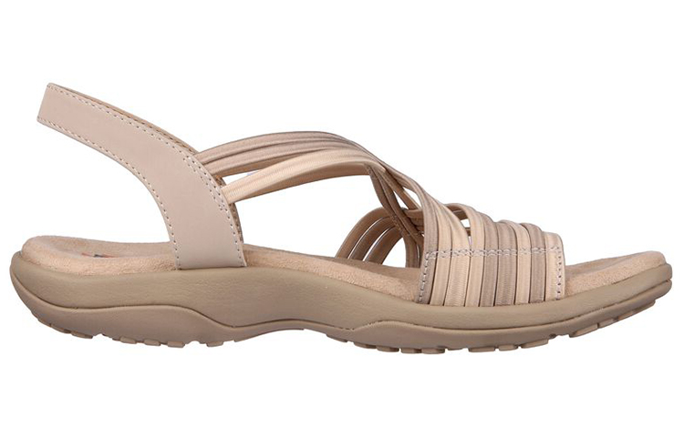 Order (Women) Skechers Reggae Slim 'Beige Sport Sandal' 163023-NTTP