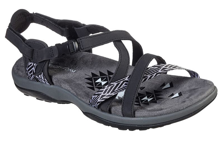 (W) Skechers Reggae Slim 'Black' 圖 3