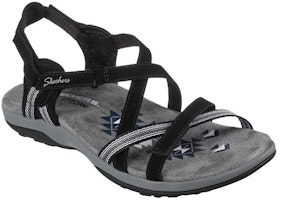 (W) Skechers Reggae Slim 'Hitam Kelabu' 163115-BLK Lookbook (W) Skechers Reggae Slim 'Hitam Kelabu' 163115-BLK