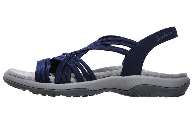 (Women) Skechers Reggae Slim 'Blue' 163023-NVY