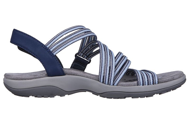 Order (Women) Skechers Reggae Slim 'Blue Grey' 163118-NVY