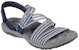 (W) Skechers Reggae Slim 'Biru Kelabu' 163118-NVY