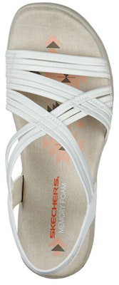(Women) Skechers Reggae Slim 'White' 163023-WHT Lookbook (Women) Skechers Reggae Slim 'White' 163023-WHT