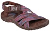 Lookbook (W) Skechers Reggae Vivid 'Merah Coklat' 163297-CHMT