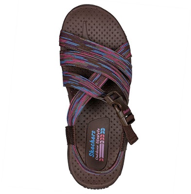 (Women) Skechers Reggae Vivid 'Red Brown' 163297-CHMT Shop (Women) Skechers Reggae Vivid 'Red Brown' 163297-CHMT