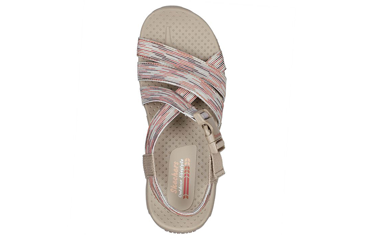 Shop (W) Skechers Reggae Vivid ''Wit Bruin'' 163297-TPCL