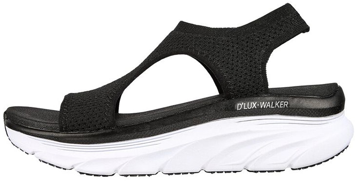 women-skechers-relaxed-fit-dlux-walker-black-and-white-119235-blk